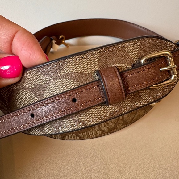 Coach Signature Leather Monogram Replacement Bag Strap NWOT - Picture 3 of 4